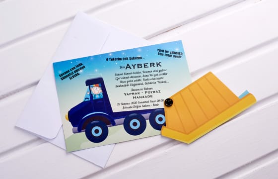 Aras 2025 kataloğu 4963 kodlu davetiye modeli - Makro Matbaa