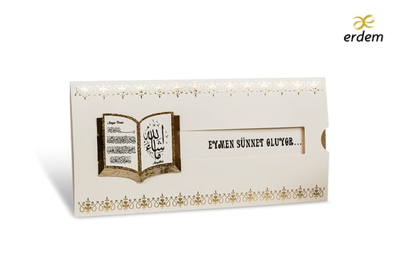 Klasik Koleksiyon kataloğu 80901 kodlu davetiye modeli - Makro Matbaa
