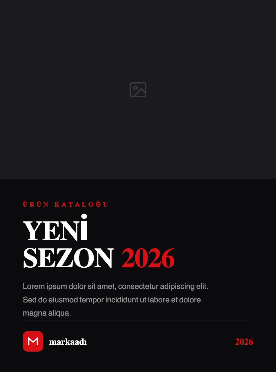 Makro Matbaa Katalog Kapağı örneği - Gebze