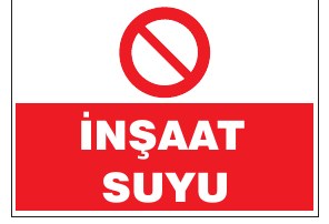 İNŞAAT SUYU