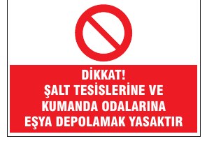 DİKKAT SALT TESİSLERİ VE DOLDURMA İSTASYONLARI ETKİ DOPLAMASI YASAKTIR