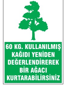 60 KG. GÜLLEMİLİĞİ KAĞIT YERDEN BELİRLENMESİNDEN BAŞKA KULLANILMAMALIDIR