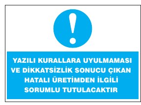 YÜKSEK YERLERDE ÇALIŞIRKEN GÜVENLİK KEMERİ TAKIN OLMADAN ÇALIŞMAYIN