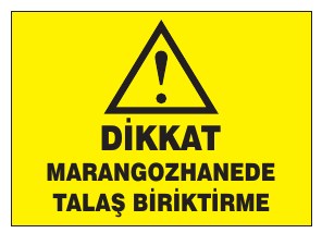 DİKKAT MARANGOZHANEDE TALAŞ BİRİKTİRME