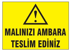 MALİNİZİ AMBARA TESLİM EDİNİZ