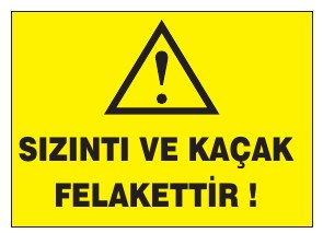 SIZINTI VE KAÇAK ELEKTRİK TEHLİKELİDİR !