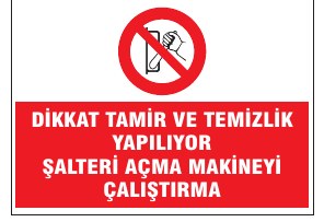 PRİZLERDE TAKILI CİHAZ BIRAKMAYINIZ