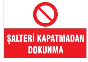 TEHLİKE YÜKSEK GERİLİM HATTI 34000 VOLT