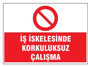 İŞ İSKELESİNDE KORUMASIZ ÇALIŞMA