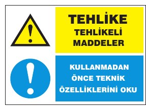 TEHLİKE TEHLİKELİ MADDELER