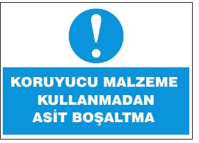 KORUYUCU MALZEME KULLANILMADAN SAHAYA GİŞMA
