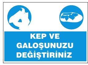 KEP VE GÖZLÜĞÜ DEĞİŞTİRİNİZ