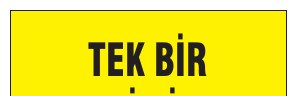 TEK BİR HEDEFİMİZ VAR MÜKEMMELLİK
