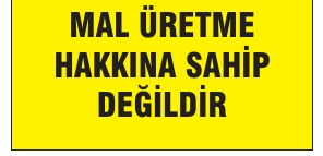 ÜRETİCİ KALİTESİZ MAL ÜRETME HAKKINA SAHİP DEĞİLDİR