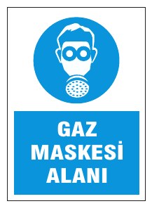 GAZ MASKESİ ALANI