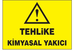 TEHLİKE KİMYASAL YAKICI