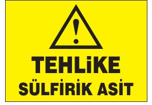 TEHLİKE SÜLFİRİK ASİT