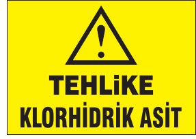TEHLİKE KLORHİDRİK ASİT