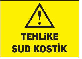 TEHLİKE SUD KOSTİK