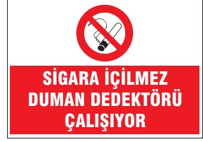 SİGARA İÇİLMEZ DUMANA DEDEKTÖRÜ ALIYOR