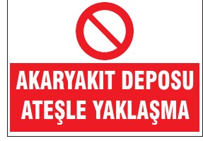 AKARYAKIT DEPOSU ATEŞE YAKLAŞMA