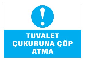TUVALET ÇUKURUNA GÖP ATMA