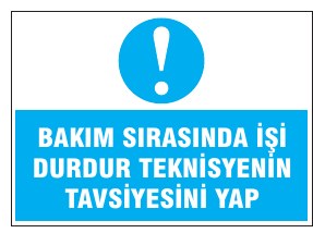 BASIN SIRASINDA İŞ DURDUĞUNDA TEKNİSYENİN TAVSİYESİNE YAP
