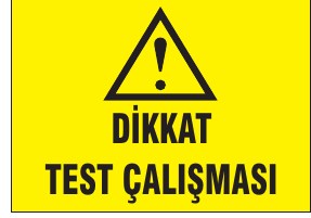 DİKKAT TEST ÇALIŞMASI