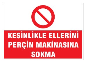 KESİNLİKLE ELLERİNİ PERÇİN MAKİNASINA SOKMA