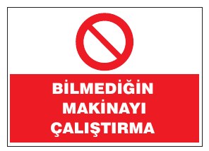 BİLMEDİĞİN MAKİNAYI ÇALIŞTIRMA
