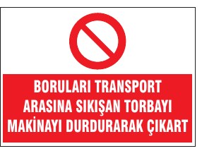 BURAYA TRANSPORT MAKİNA VE İNŞAAT TORBALI MAKINAYI DURDURMADAN ÇIKAR