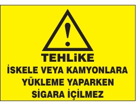 TEHLİKE İSKELE VEYA RAMPOLARLA DALENE YAPARKEN SİGARA İÇİLMEZ