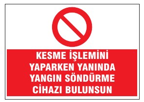 KÜÇÜK İŞLEMİ YAPANLAR YANGIN SÖNDÜRENİN CİHAZI BİLSİNLER
