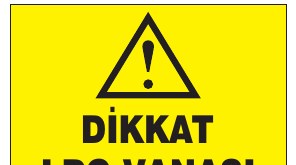 DİKKAT LPG VANASI