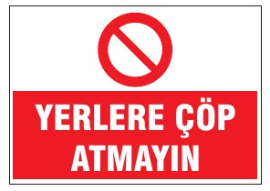 YERLERE ÇÖP ATMAYIN