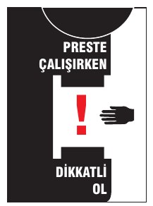 PRESTE ÇALIŞIRKEN DİKKATLİ