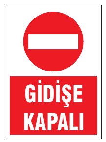 GİDİŞE KAPALI