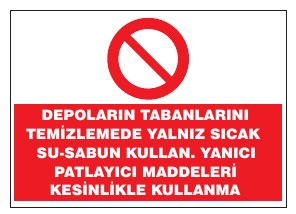 ÇALIŞANLARA YAKLAŞILMASI YASAK OLAN BÖLGELER BİLDİRİLECEKTİR
