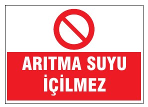 ARITMA SUYU İÇİLMEZ