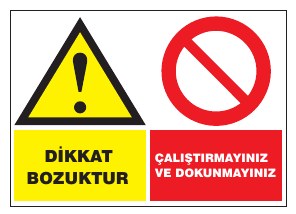 YETKİLİ PERSONEL DIŞINDA BUTUN ALETLERİ BİLGİSİ OLMADAN KULLANMAK YASAKTIR
