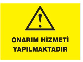 ONARIM HİZMETİ YAPILMAKTADIR