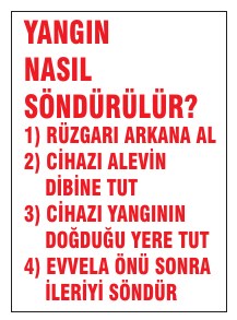 YAĞINDA SU KULLANMAYINIZ