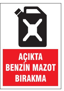 TÜPÜ ALEV KULLANMAYINIZ