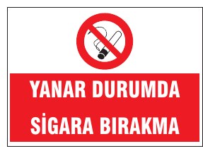 YANAR DURUMDA SİGARA BIRAKMA