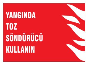 YANGINDA TOZ SÖNDÜRÜCÜ KULLANIN