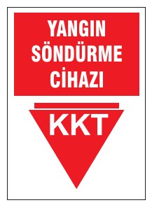 YANGIN SÖNDÜRME CİHAZI KKT