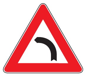 SAĞA TEHLİKELİ VİRAJ