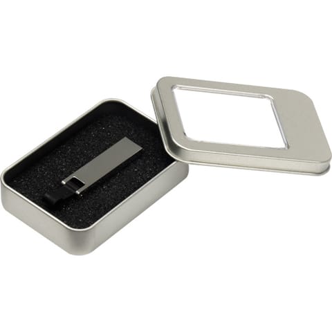 Anatarlıklı Metal USB Bellek 8160 Kutu - Makro Matbaa promosyon