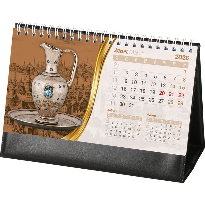 AMT-02-SB Osmanlı Masa Takvimi - Makro Matbaa promosyon
