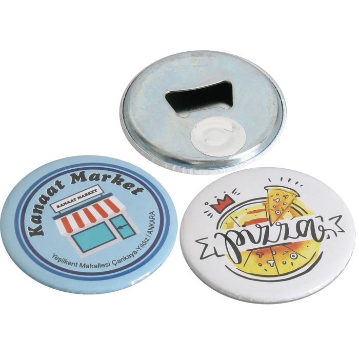 1680 Açacaklı Buton Magnet - Makro Matbaa promosyon